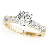 Engagement Rings Single Row Prong Set - TN84305